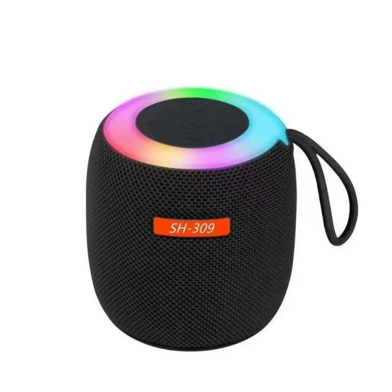 Altifalante RGB Portátil com Bluetooth, USB, Som, 10W