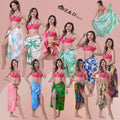 Saída de Praia Pareô Estilo Canga Estampada Tamanho 170cm/110cm