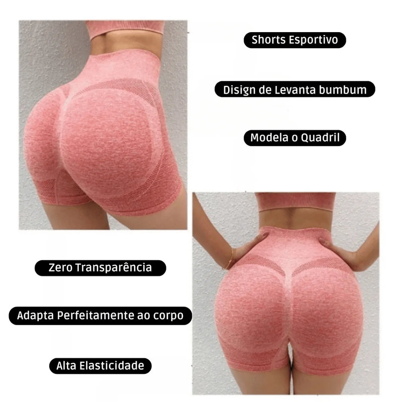 Shorts Academia - Levanta Bumbum