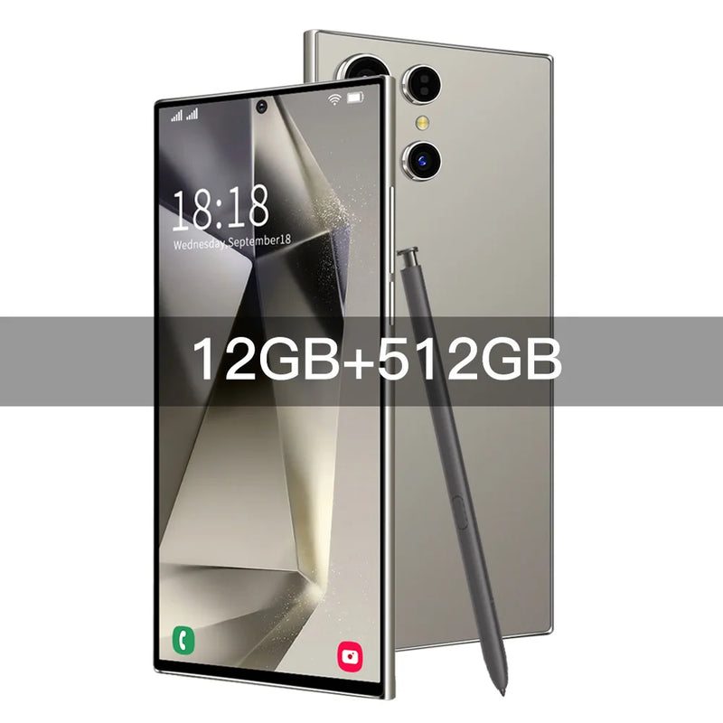 2025 versão global telefones celulares s25 ultra 7.3hd celulares 22g + 2t smartphone original duplo sim android 14 7800mah 5g telefone