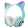 Fone Gatinho Sem Fio com Led Infantil Boy Girl Toy