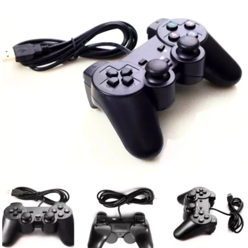 Controle Com Entrada Usb Joystick Jogos Computador E Console