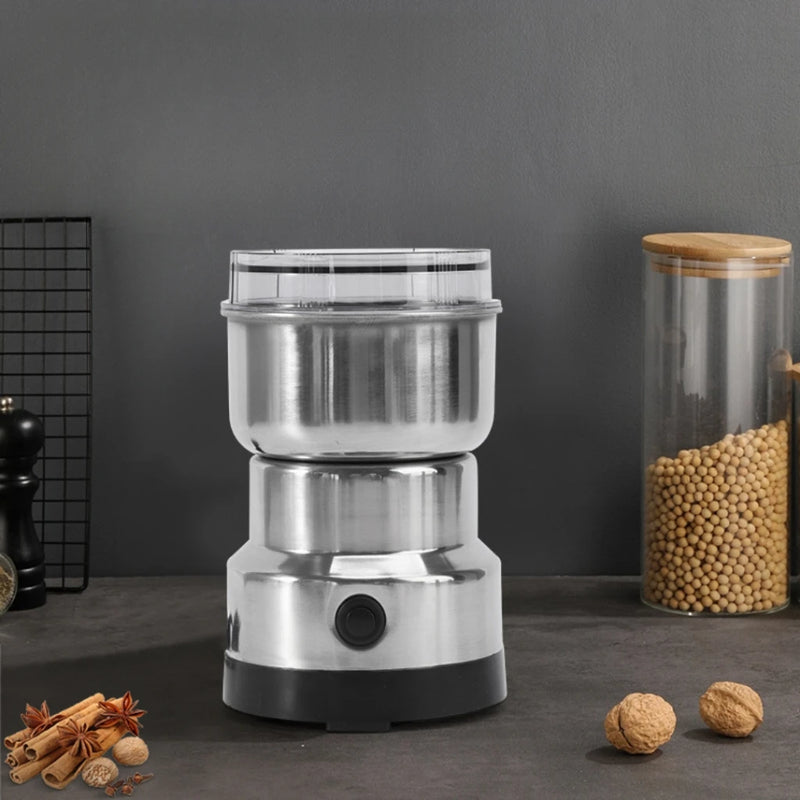 DAFUSHOP Moedor De Café Grãos Sementes Elétrico Automático Gourmet Profissional Em Aço Inox 110v