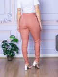 Calça Feminina de Trabalho com Cinto e Bolso