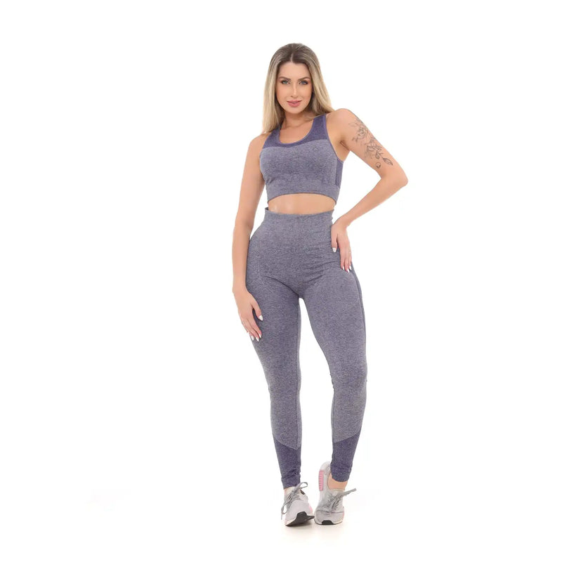 Legging Feminina de Fitness, Legging Feminina, Bumbum e Empina, Cintura, Vermelho, Marsala