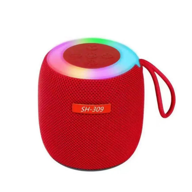 Altifalante RGB Portátil com Bluetooth, USB, Som, 10W