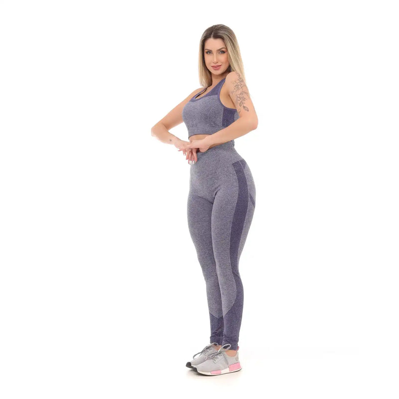 Legging Feminina de Fitness, Legging Feminina, Bumbum e Empina, Cintura, Vermelho, Marsala