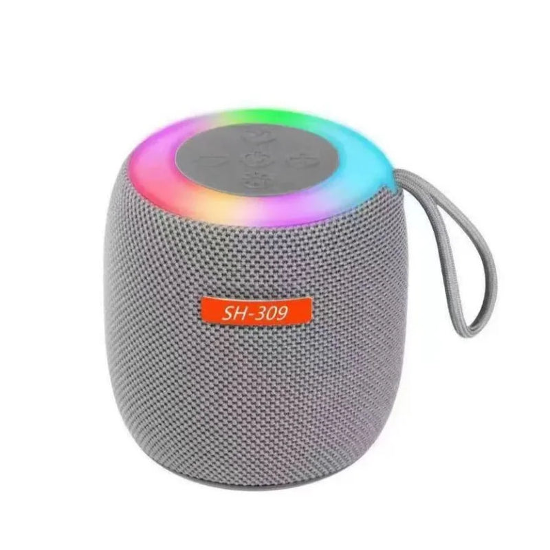 Altifalante RGB Portátil com Bluetooth, USB, Som, 10W