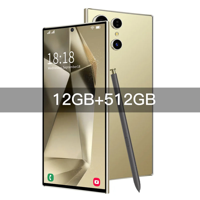 2025 versão global telefones celulares s25 ultra 7.3hd celulares 22g + 2t smartphone original duplo sim android 14 7800mah 5g telefone
