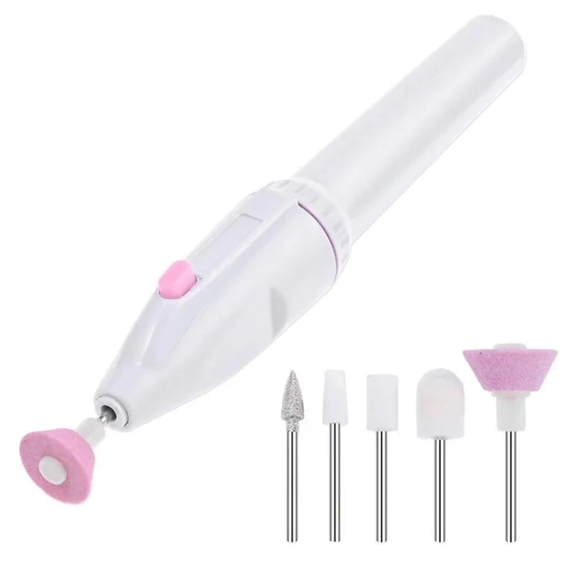 Lixa Unha Elétrica Manicure Profissional Sem Fio Pedicure