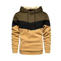Spring Autumn Men's Hoodies Color Striped Slim Hooded Sweatshirts Mens Coats Male Casual Sportswear Streetwear