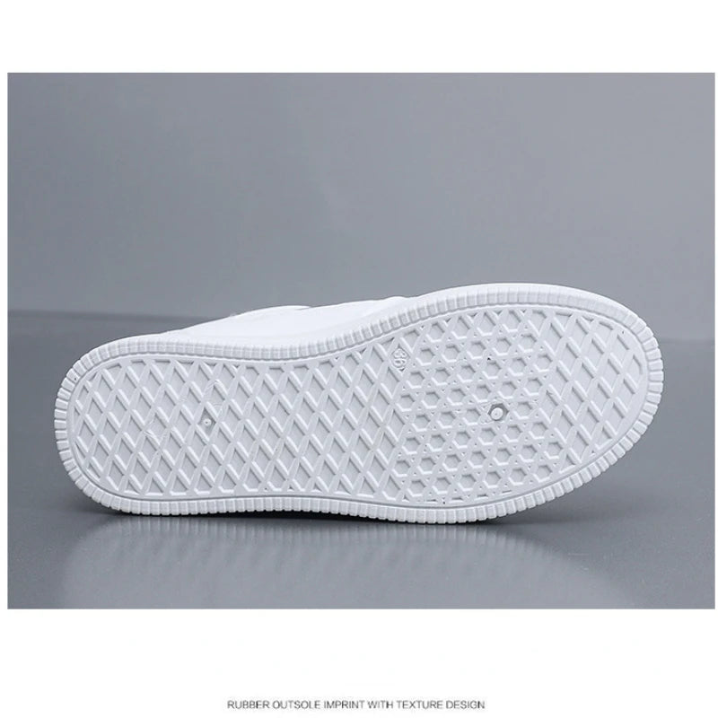 Sapatos casuais femininos sapatos esportivos resistentes ao desgaste e respiráveis sapatos brancos femininos tênis senhora simples 2025 novo