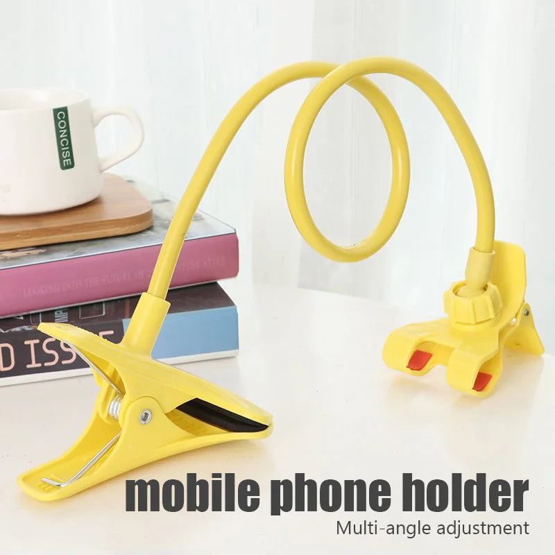 Universal Mobile Phone Holder Flexível Lazy Holder Ajustável Celular Clipe Home Bed Desktop Mount Bracket Smartphone Stand