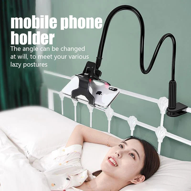 Universal Mobile Phone Holder Flexível Lazy Holder Ajustável Celular Clipe Home Bed Desktop Mount Bracket Smartphone Stand