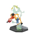 One Piece Anime Action Figure, GK Roronoa Zoro, Três Lâminas, Manga Sa-maximum, Estátua, Modelo de Coleção, Brinquedo, Quente, 10cm