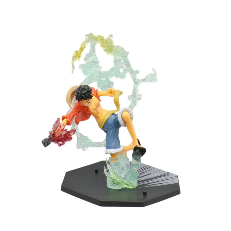 One Piece Anime Action Figure, GK Roronoa Zoro, Três Lâminas, Manga Sa-maximum, Estátua, Modelo de Coleção, Brinquedo, Quente, 10cm