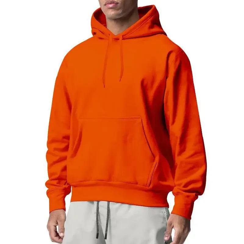 2024 new hoodie sweatshirt jacket comfortable versatile casual autumn and winter loose top fashionable men