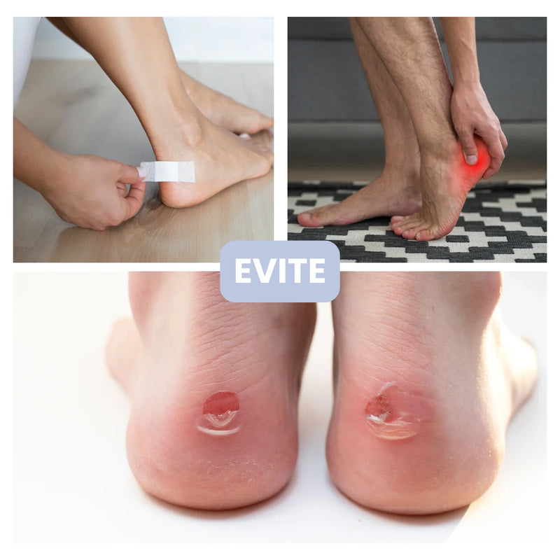 4 Protetor De Calcanhar Salto Alto Sapatos Tênis Ajustável Tecido Confortável
