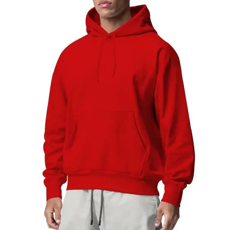 2024 new hoodie sweatshirt jacket comfortable versatile casual autumn and winter loose top fashionable men
