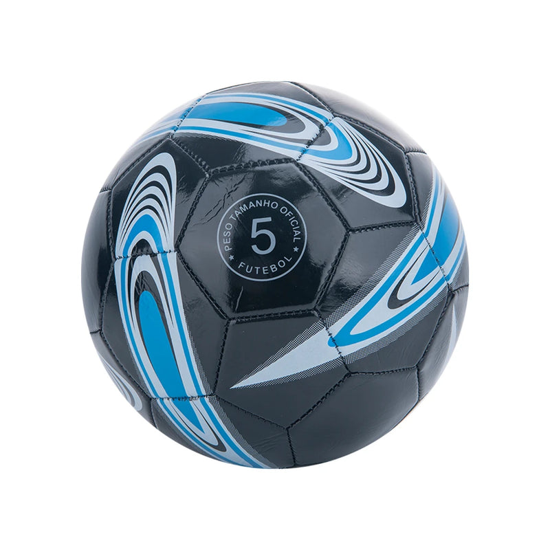 Bola de futebol oficial nº 5/Bola de jogo profissional/Deslumbrante grafite colorido personalizado