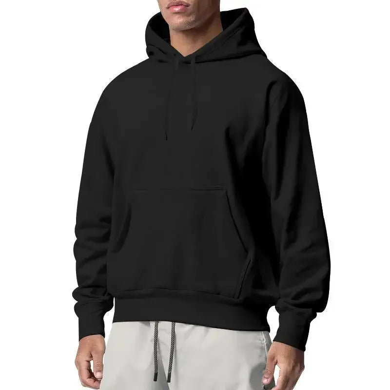 2024 new hoodie sweatshirt jacket comfortable versatile casual autumn and winter loose top fashionable men