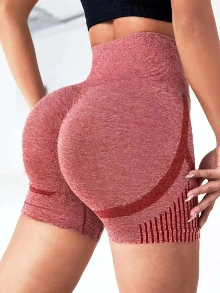 shorts de cintura alta shorts de treino fitness  elevador bunda calças curtas esportivas