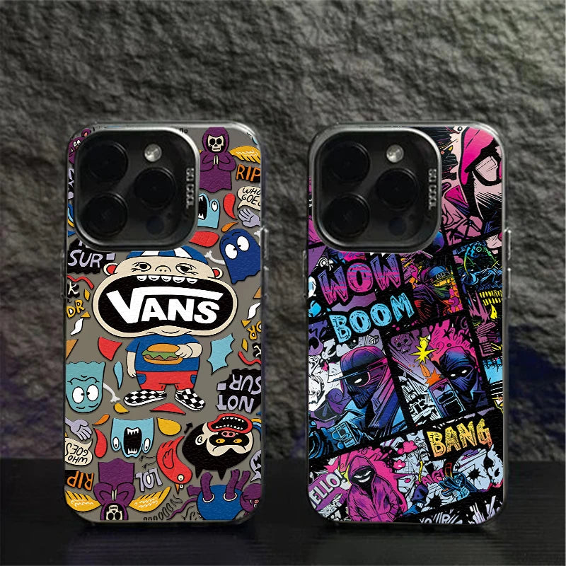 Capinha Capa Silicone Anti-impacto correntes para iPhone  xs max xr 7 8  11 12 13 14 15 16 pro max cas plus