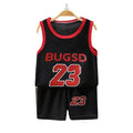 Conjuntos infantis de verão, camiseta sem mangas, shorts, secagem rápida, regata ao ar livre, shorts, meninos, esporte, basquete tr