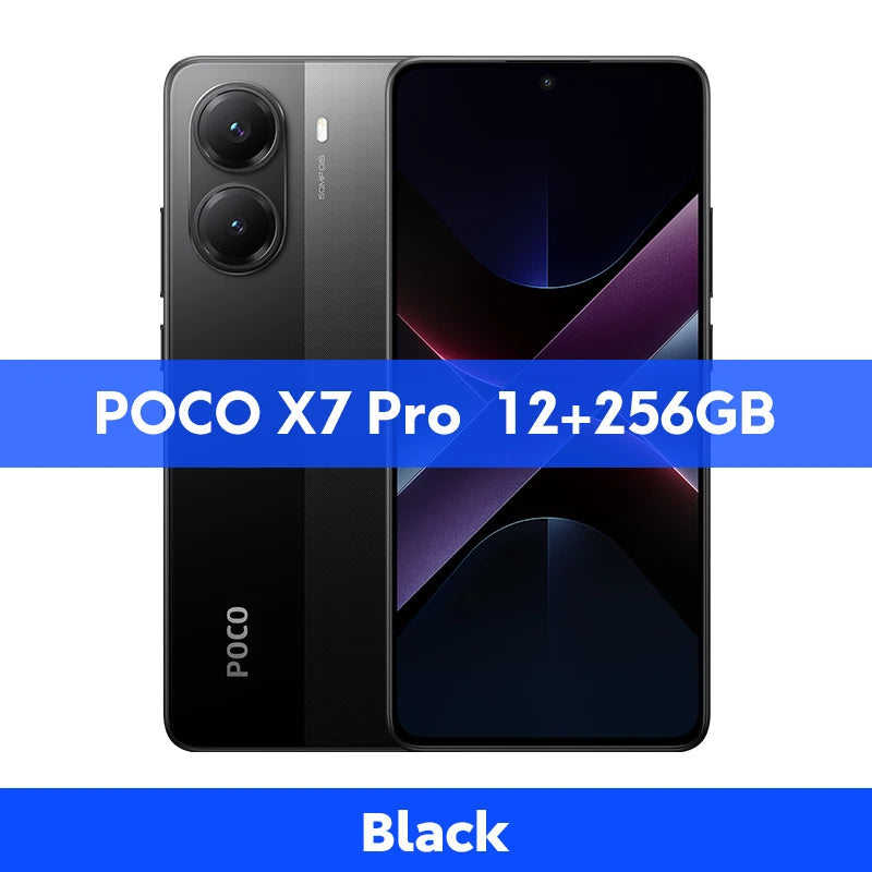 Novo POCO X7 Pro 5G Versão Global do Smartphone Dimensity 8400-Câmera Ultra 6000mAh 90W Carga 50MP com OIS 120Hz NFC