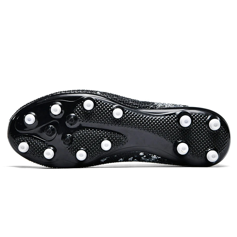 Botas de futebol profissional malha respirável juventude chuteiras antiderrapante tênis rápidos moda grama artificial sapatos de futebol
