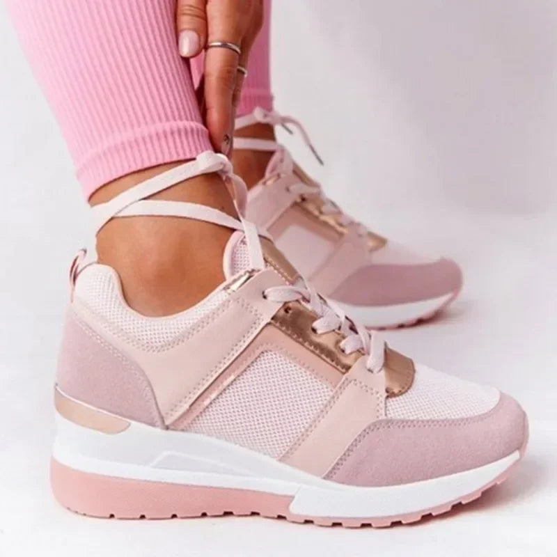 Tamanho grande tênis femininos novos sapatos casuais para mulher 2024 de alta qualidade sapatos de plataforma resistentes ao desgaste feminino tenis de mujer