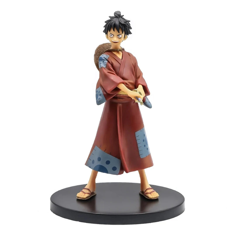 One Piece Anime Action Figure, GK Roronoa Zoro, Três Lâminas, Manga Sa-maximum, Estátua, Modelo de Coleção, Brinquedo, Quente, 10cm