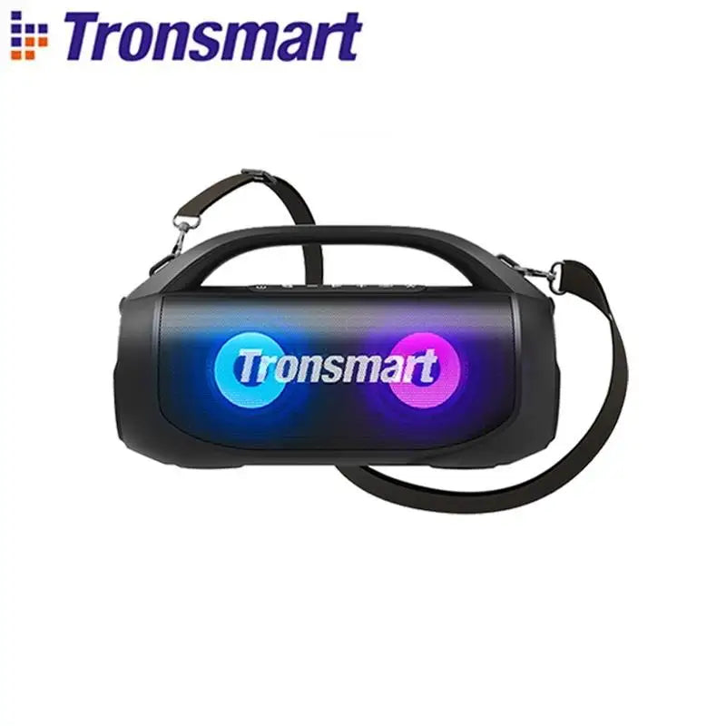 Caixa de soml! Alto-falante portátil poderoso Tronsmart Bang SE com Bluetooth 5.3, alça portátil, 24 horas de reprodução, para festa,