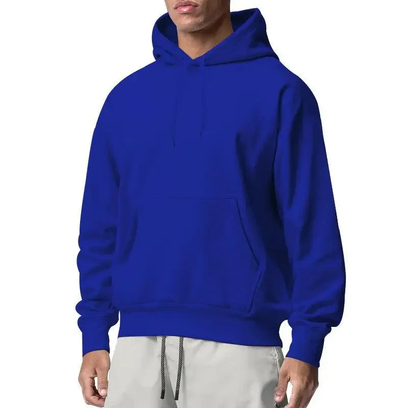 2024 new hoodie sweatshirt jacket comfortable versatile casual autumn and winter loose top fashionable men