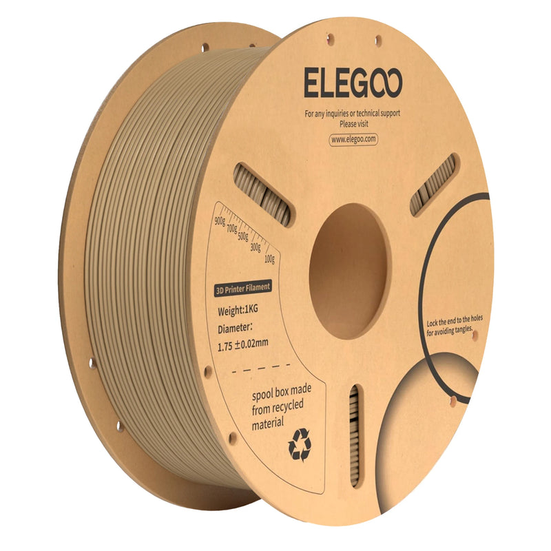 ELEGOO PLA + Filamento 1.75mm 3D PLA para material de consumíveis de impressora 3D compatível com a maioria das impressoras FDM (1KG/carretel, 2,2 lbs)