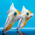 Homens sapatos de futebol crianças botas de futebol feminino profissional chuteiras antiderrapante chaussure futebol tf/fg sapatos de futebol ao ar livre