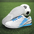 Sapatos de futebol originais dos homens botas de futebol criança cravejada tênis de futebol antiderrapante tênis de treinamento turf futsal formadores