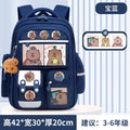 Mochila escolar de estudante Capibara, mochila infantil de grande capacidade. Bolsas para livros de volta às aulas para meninos e meninas