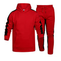 2025 masculino agasalho casual moletom com capuz 2 peça conjunto ginásio jogging roupas masculinas de alta qualidade ao ar livre terno esportivo vendas quentes