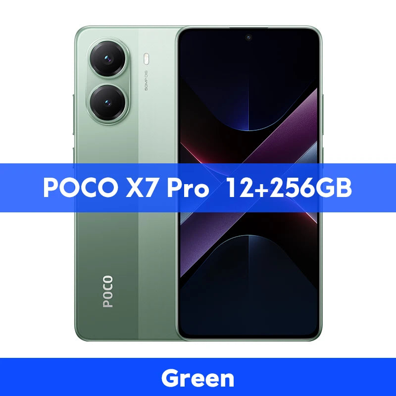 Novo POCO X7 Pro 5G Versão Global do Smartphone Dimensity 8400-Câmera Ultra 6000mAh 90W Carga 50MP com OIS 120Hz NFC