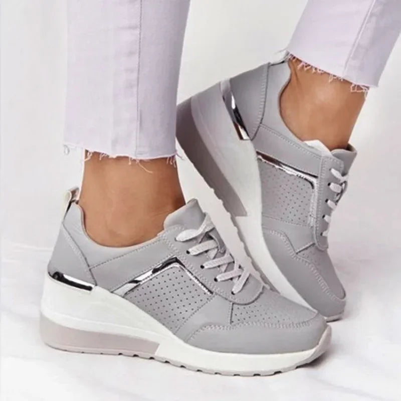 Tamanho grande tênis femininos novos sapatos casuais para mulher 2024 de alta qualidade sapatos de plataforma resistentes ao desgaste feminino tenis de mujer