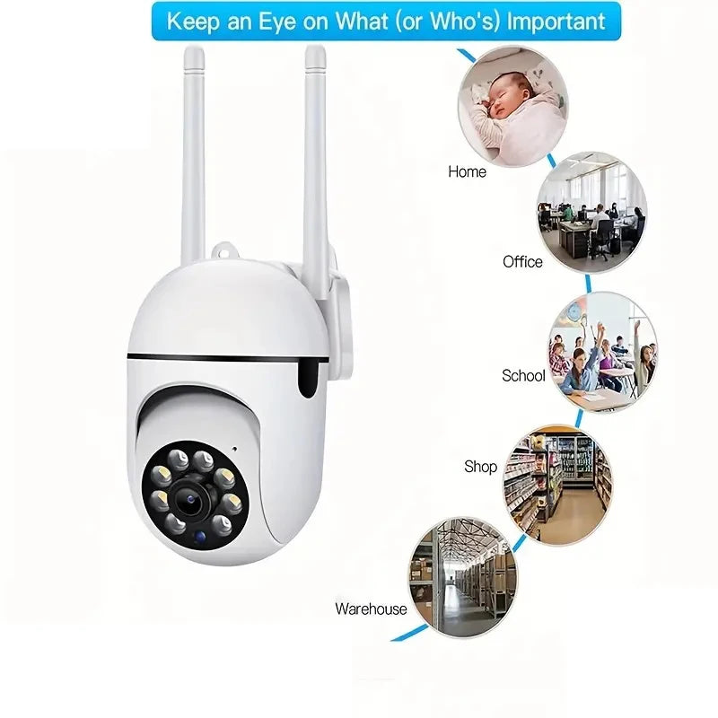 3mp wifi câmera casa ptz câmera ip cor noite áudio sem fio câmera de vigilância automática em casa rastreamento segurança cctv câmera