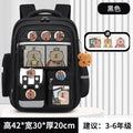 Mochila escolar de estudante Capibara, mochila infantil de grande capacidade. Bolsas para livros de volta às aulas para meninos e meninas