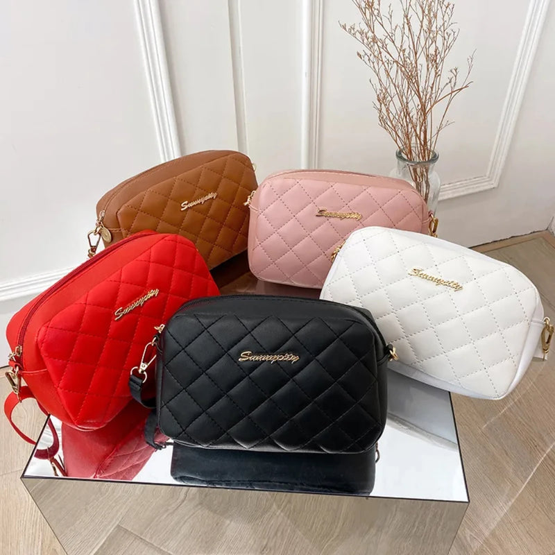 2025 borla pequena bolsa mensageiro para mulheres tendência lingge bordado câmera feminina bolsa de ombro moda corrente senhoras crossbody sacos