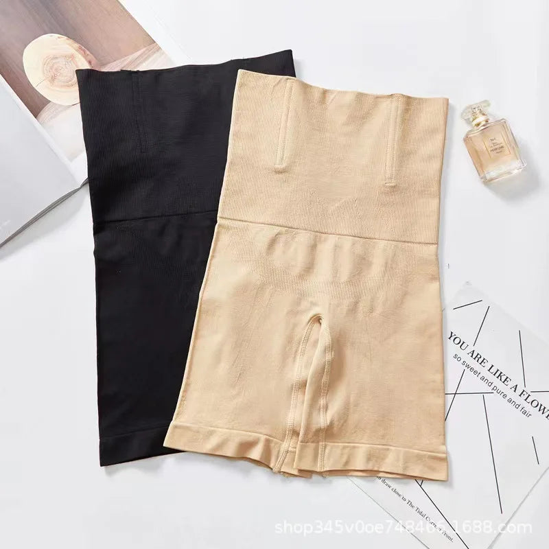 Novas calças de cintura alta para aperto de barriga para apertar as pernas, cintura para encolher o estômago pós-parto, apertar a barriga...