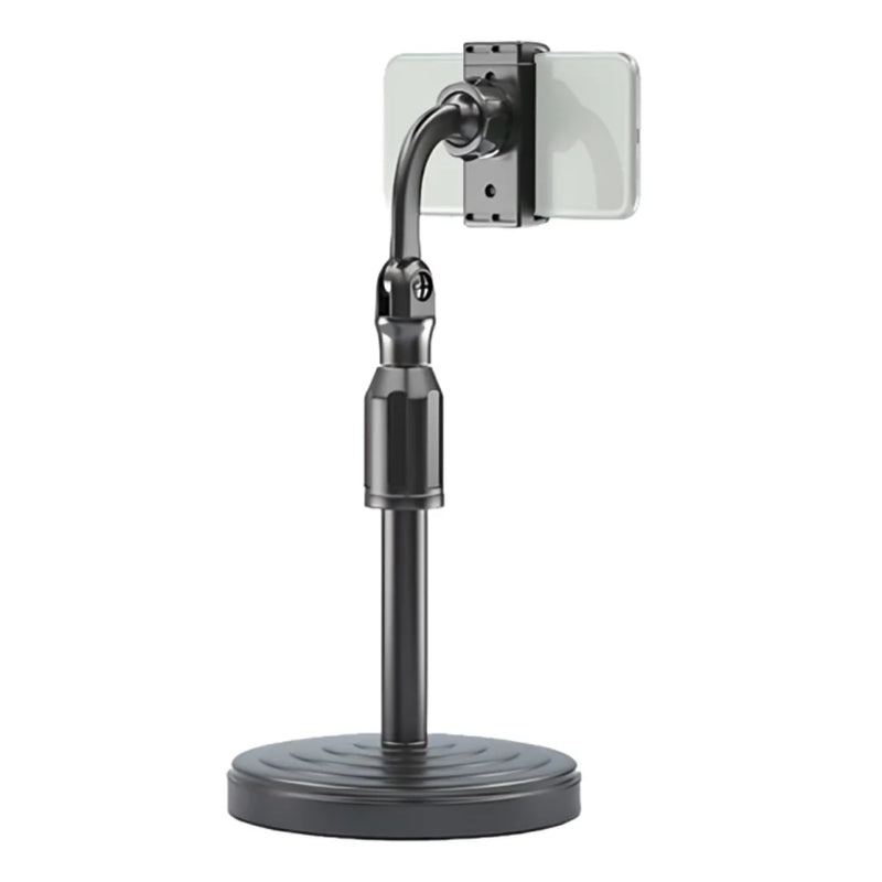 Suporte Tripé Para Mesa Celular Mini Pedestal Ajustável 360°
