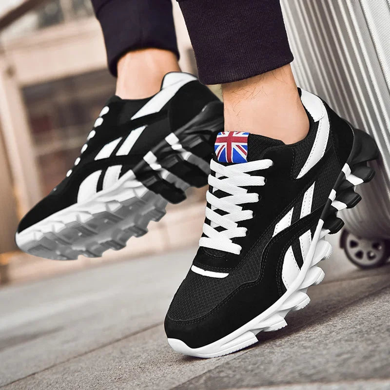 Sapatos masculinos leves respiráveis sapatos antiderrapantes respiráveis tênis de corrida para homem 36-48 tamanho grande tênis drop-shipping