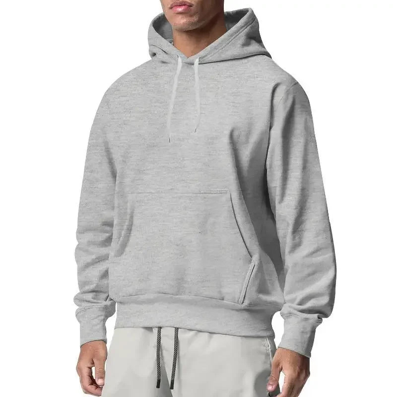 2024 new hoodie sweatshirt jacket comfortable versatile casual autumn and winter loose top fashionable men