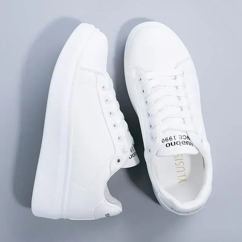Sapatos para mulher diariamente rendas até sapatos casuais confortáveis tênis de fundo macio feminino sapatos de plataforma zapatos de mujer 2025