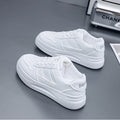 Sapatos casuais femininos sapatos esportivos resistentes ao desgaste e respiráveis sapatos brancos femininos tênis senhora simples 2025 novo
